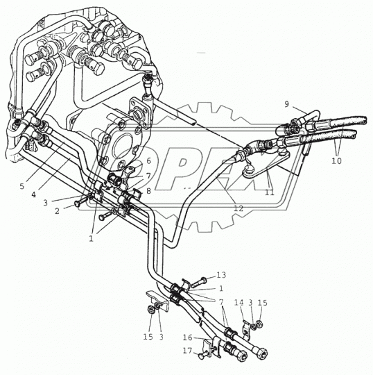 80-4607050 Кронштейн МТЗ РУП